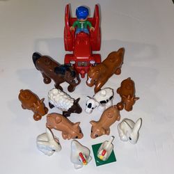 Lego Duplo Farm Animals Farmer And Tractor