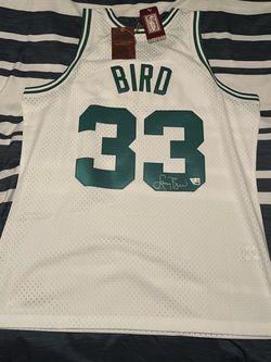 Fanatics Larry Bird Signed Mitchell and Ness Jersey