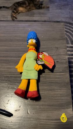 💙 Vintage The Simpsons Marge Simpson Plush Doll! 💛