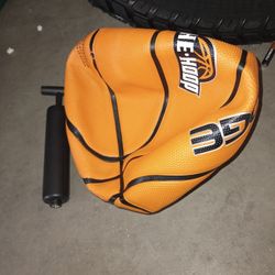 New Basketball And Pump