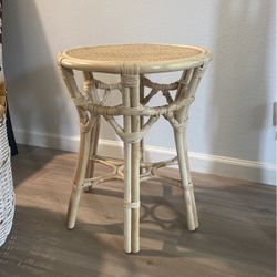 Rattan Accent Table 