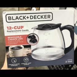 Black+Decker 12 Cup Replacement Carafe