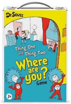 Funko Games Dr. Seuss Thing 1 and Thing 2 Where are You? Board Game