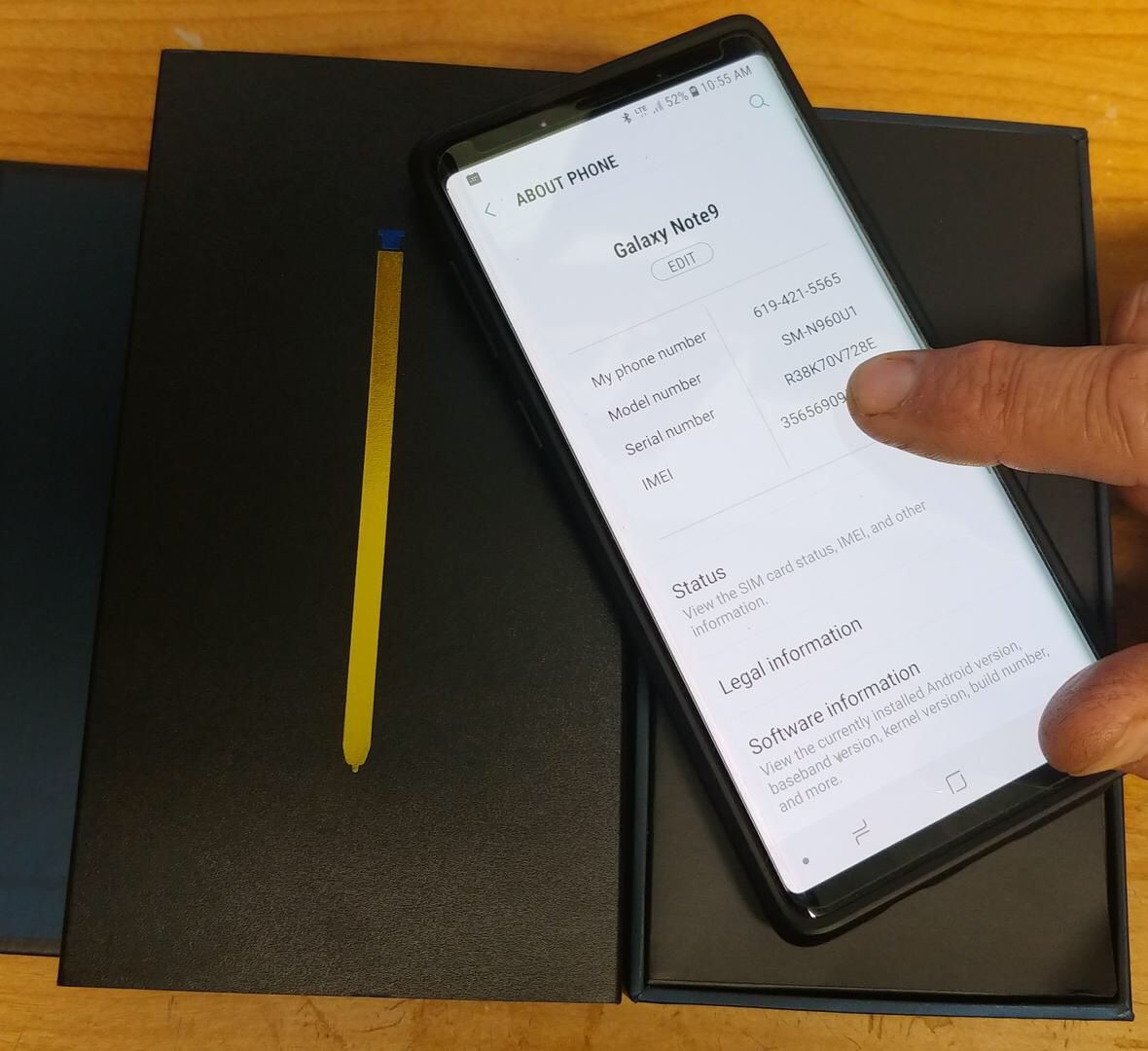 Samsung galaxy note 9 *Factory unlocked *like new *30 days warranty