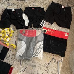 Burton Impact Shorts. 5 Pairs , Different Sizes