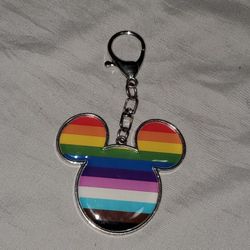 disney pride collection keychain