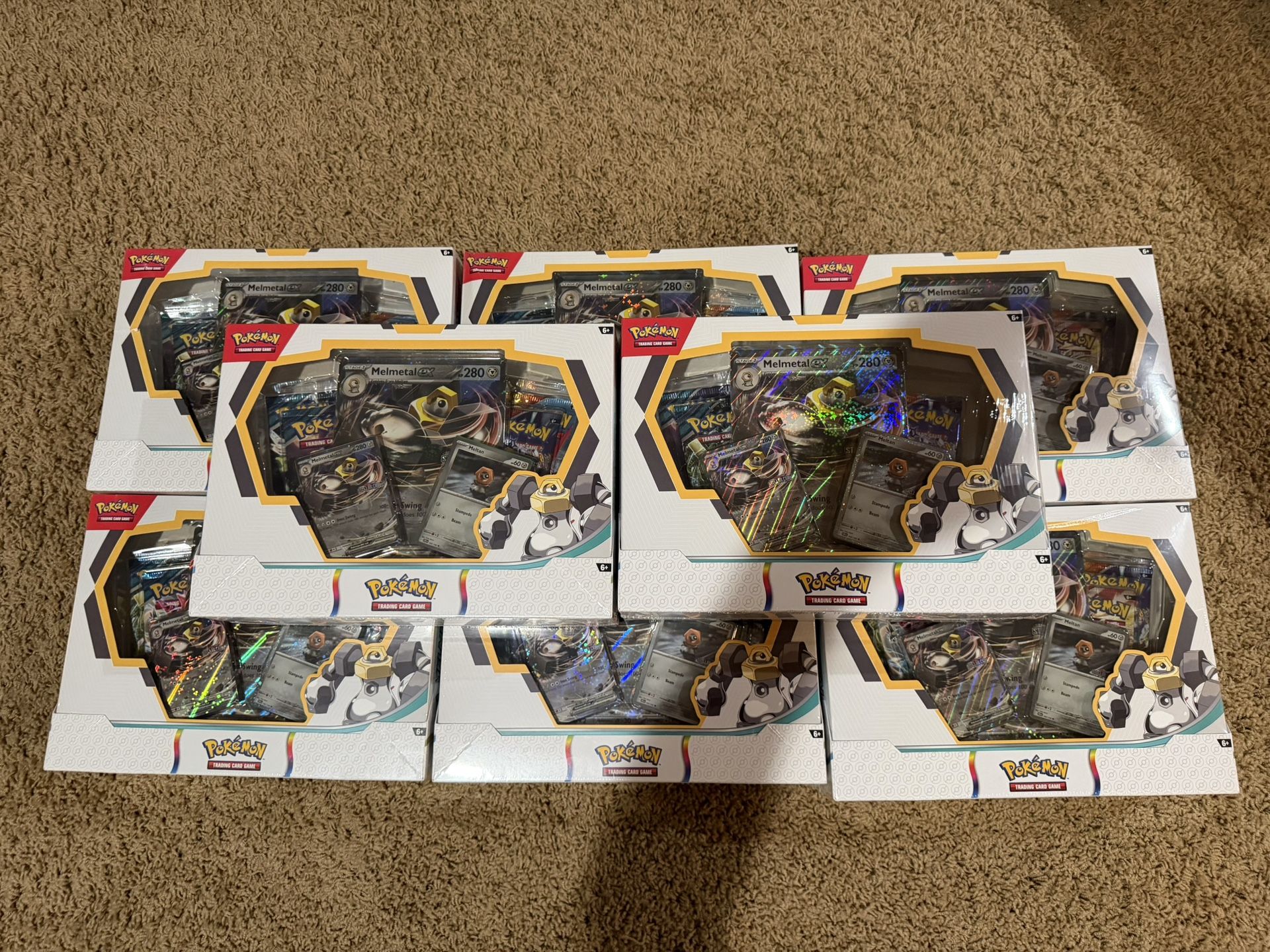 Pokemon Black Kyurem ex and Melmetal ex Bundle Box