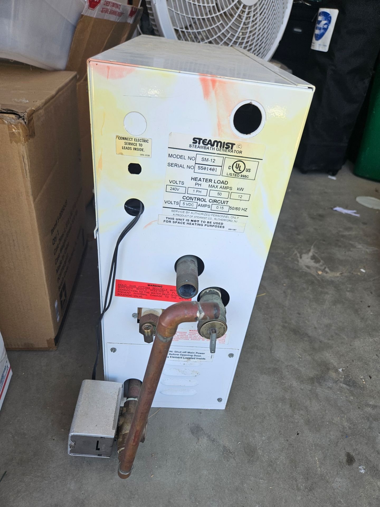 Steamist Steambath Generator
