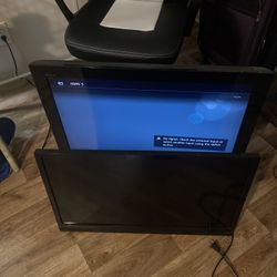 Lg 32 In And Visio 25 In Tv