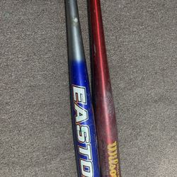 Easton/Wilson Softball Baseball bats