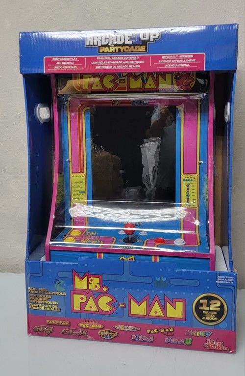 Arcade1Up Ms. PAC-MAN Partycade 12 Games in 1 for Sale in Tempe, AZ ...