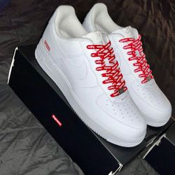Supreme x Nike Air Force 1 Low White