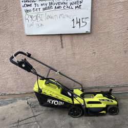 Ryobi Electric Lawn Mower