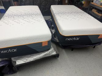 Split King Mattress - Nectar Ultra Hybrid 2 Twin XL mattresses