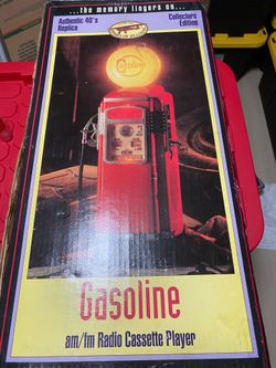 Authentic 1940’s replica (Gasoline Pump) Collector’s Edition