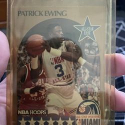 1990-91 NBA Hoops - All-Star Game Patrick Ewing #4