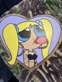 Power Puff Chola Bubbles Sign