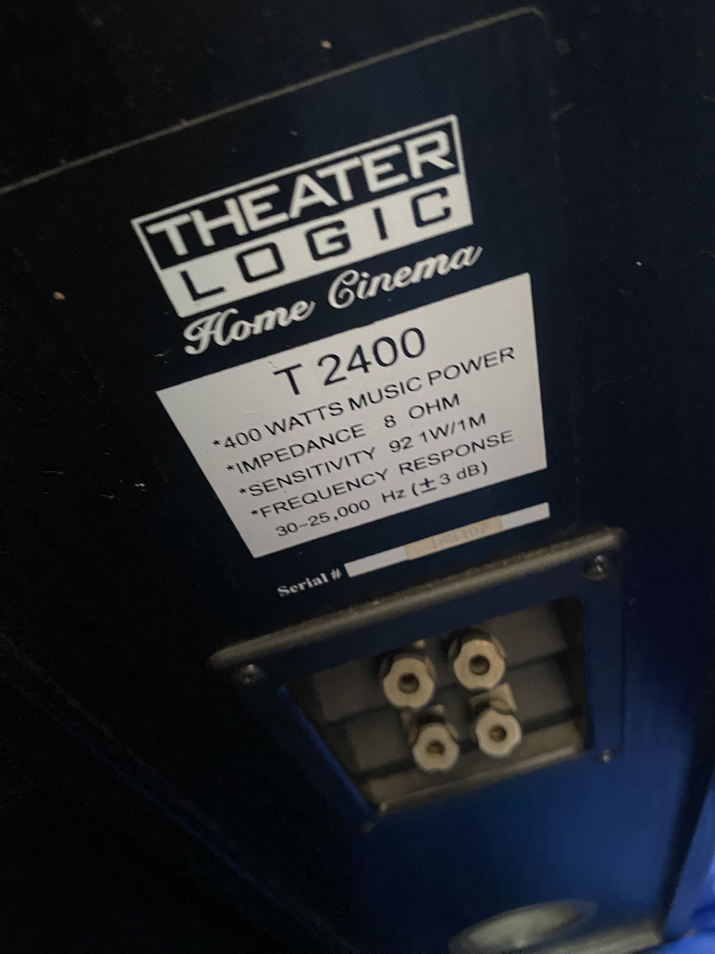 Theater Logic Speakers
