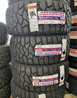 33×12.50R18LT Arroyo R/T Set 4 New Tires
