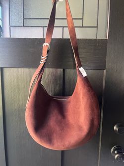 Slouchy Suede Hobo Bag