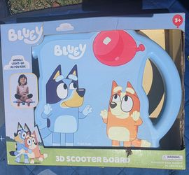 Lightup Bluey scooter board