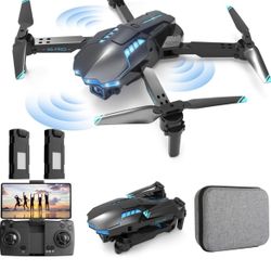 Brand New Drone with Camera 1080P for Kids and Adults, RC Quadcopter Foldable FPV Drone 