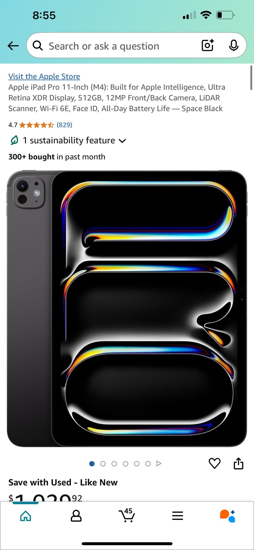 iPad Pro 11 Inch M4 Chip