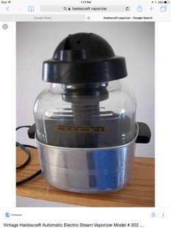 Vintage Hankscraft vaporizer model #202