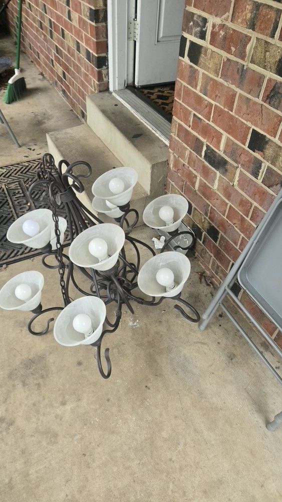 Vintage Working Chandeliers And Sconces