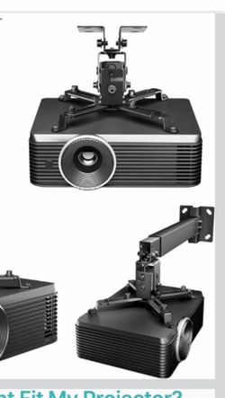 Pegzone Projector Ceiling Mount With Extension Pole, Wall&ceiling