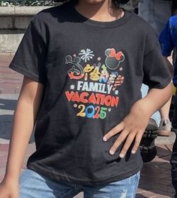 Disney Family Vacation T-shirts Family 4 Sizes Same Theme
