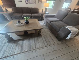 Sofa and love seat