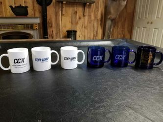 CCX and Conway coffee mugs
