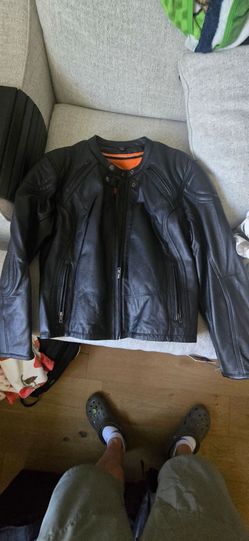 Leather Motorcycle jackets and gloves