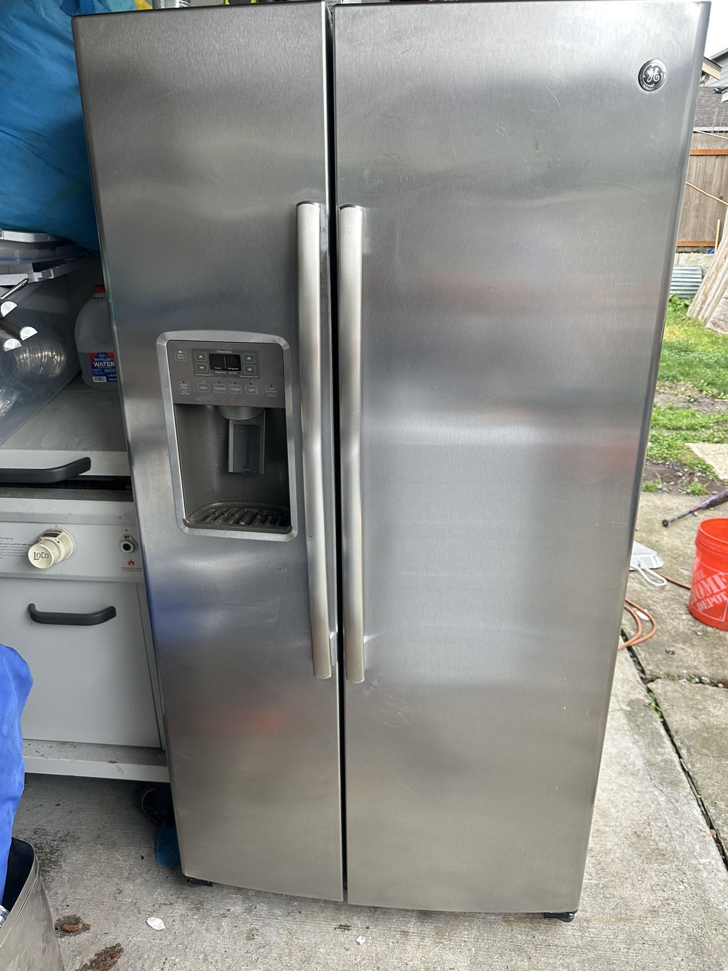 Ge Refrigerator Side By Side