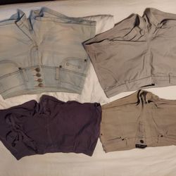 men's and women's clothing  
