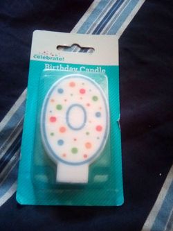 1$! Birthday candle Number 0