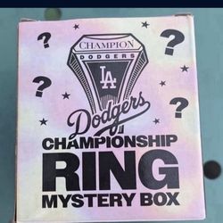 1965 World Series Mystery  Replica Ring SGA 8/23/22 Los Angeles DODGERS 💥