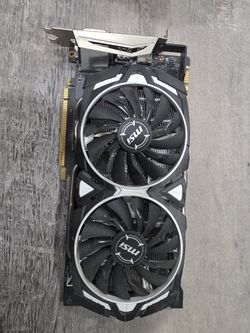 msi dual fan gpu used