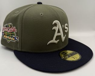 Size 7 1/2 - Hat Club Exclusive New Era Oakland Athletics Barber Shop 2.0 Pack