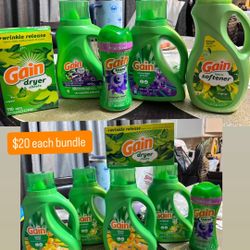$20 Gain Detergent Sets 