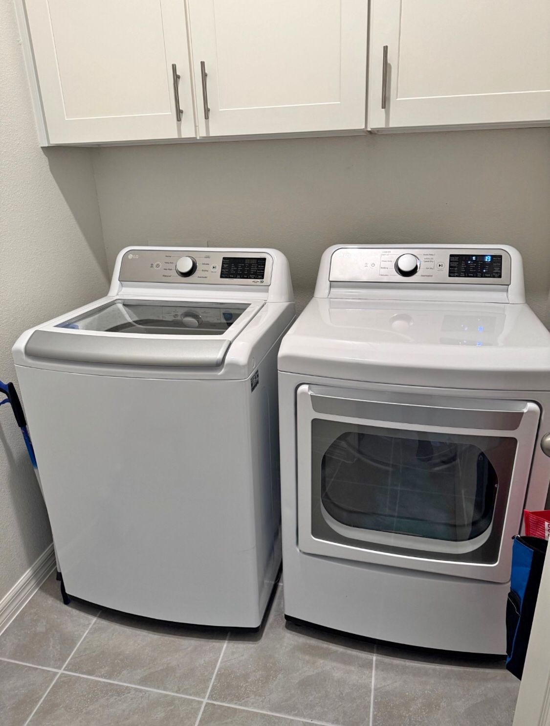 Extra large size washer and dryer