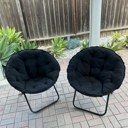 Two Foldable Chairs