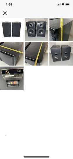 Acoustic Research Bookshelf Speakers