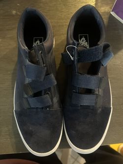 Vans Old Skool V Men's Size 13 Casual Skate Shoe Navy Blue White Trainer Sneaker ( No Box)