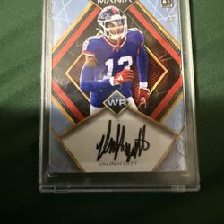 Rookie Jalin Hyatt Auto Mania 2/3
