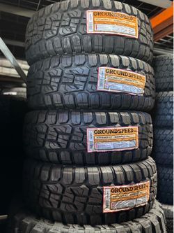 225/65/17 Groundsped xt new tires installed AND balanced included