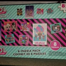 New LOL Surprise Kid's Box of Puzzles Play Set