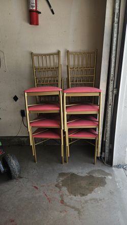 Pink Leather Chairs
