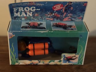 Vintage Frog Man Toy